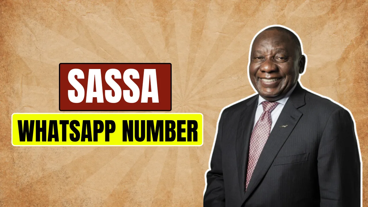 SASSA WhatsApp Number